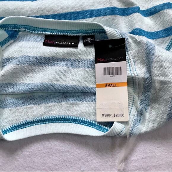 Miss Understood NWT Lightweight Sweatshirt Girls S (6/7) - Picture 5 of 7